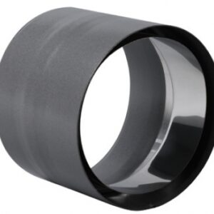 Raccord anti-bistre émaillé rigide noir mat - ø 180 mm ​. disponible abidjan cote d'ivoire.