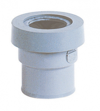 Raccord d'évacuation droit à joint à lèvre - ø 50 double femelle. disponible abidjan cote d'ivoire.