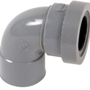 Raccord d'évacuation à joint à lèvre coudé 87°30 - ø 32 double femelle. disponible abidjan cote d'ivoire.