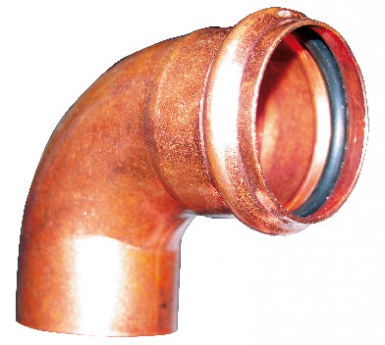 Raccord d'évacuation mâle-femelle coudé - à joint torique et à souder - ø 32. disponible abidjan cote d'ivoire.