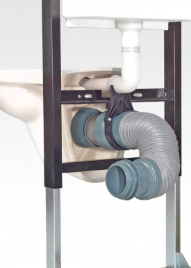 Raccord souple extensible multibati pour wc suspendu - lg. disponible abidjan cote d'ivoire.