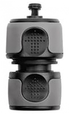 Raccord stop universel - permet de relier un raccord rapide à un tuyau de diamètre 12,5 à 19 mm - bi-matière. disponible abidjan cote d'ivoire.