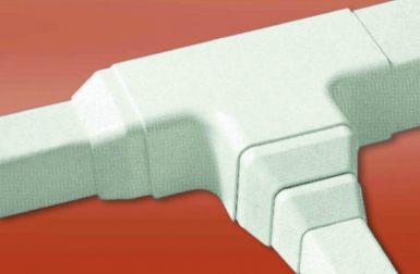 Raccord t pour goulotte optimal 110. disponible abidjan cote d'ivoire.