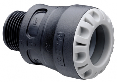 Raccord taraudé-fileté - mâle - filetage 26 x 34 - pour tuyau ø 32 extérieur. disponible abidjan cote d'ivoire.