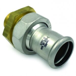 Raccord union fileté inoxpres ø 18x1/2" mm l 77 mm z 56 mm. disponible abidjan cote d'ivoire.