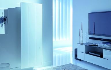 Radiateur chaleur douce oniris digital connecté hxlxp: 1116x470x149 mm vertical blanc 1000w. disponible abidjan cote d'ivoire.