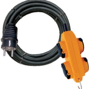 Rallonge powerblock 4 prises/clapet - 10 m - ho7 rn-f - 3g1,5. disponible abidjan cote d'ivoire.