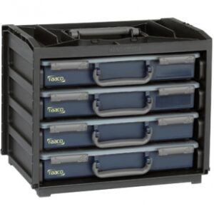 Rangement handy box 4 - 4 mallettes  - lxpxh : 310 x 376 x 265 mm. disponible abidjan cote d'ivoire.