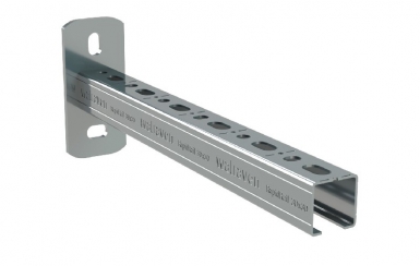 Rapidrail®consoles murales (ez) acier galvanisation électrolytique perforé - 200 mm - wm1 - 30x15 mm. disponible abidjan cote d'ivoire.