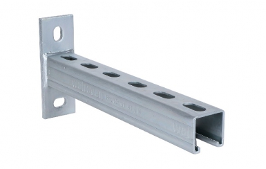 Rapidrail® rapidstrut® consoles murales (bup1000) acier ultraprotect® 1000 ultraprotect® 1000 perforé - 200 mm - strut - 41x21 mm. disponible abidjan cote d'ivoire.