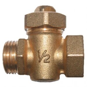 Robinet d'arrêt à boisseau tête carré mâle femelle - laiton matricé - filetage 12x17. disponible abidjan cote d'ivoire.