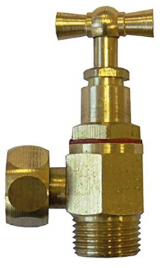 Robinet d'arrêt équerre laiton pour réservoir de chasse - modèle chantier - filet. disponible abidjan cote d'ivoire.
