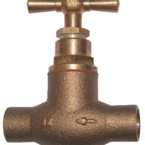Robinet d'arrêt à souder laiton matricé - tête à manette - ø alésage 12. disponible abidjan cote d'ivoire.