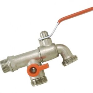 Robinet d"arrosage à manette quart de tour - filetage entrée 15x21 et sortie prog. disponible abidjan cote d'ivoire.