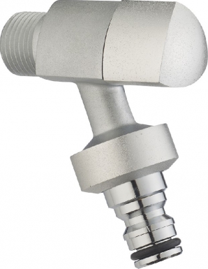 Robinet de puisage nickel - raccordement rapide 15x21. disponible abidjan cote d'ivoire.