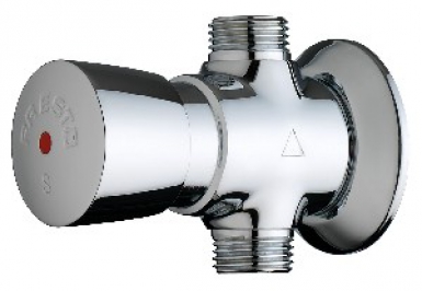 Robinet douche presto p 500 s à poussoir - chromé - 30 sec. disponible abidjan cote d'ivoire.