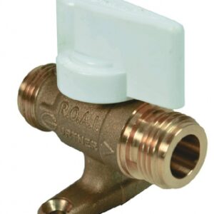 Robinet droit mm à obturation automatique intégrée - laiton - 15x21 dn 12 roai. disponible abidjan cote d'ivoire.