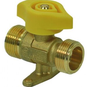 Robinet rg10 1/4 de tour - débit 4 kg/h sous 37 mb - entrée sortie mâle g 3/4". disponible abidjan cote d'ivoire.