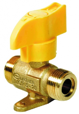 Robinet rg8 1/4 de tour - débit 7,9 kg/h sous 37 mb - entrée sortie mâle 20x150. disponible abidjan cote d'ivoire.