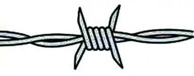 Ronce - finition galva std - fil 2,20 mm - long. disponible abidjan cote d'ivoire.