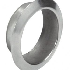 Rosace de cylindre nickelé mat à enfoncer ø 19 mm​ ​. disponible abidjan cote d'ivoire.