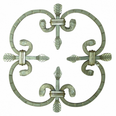 Rosace fer carré de 8 mm diamètre 250 mm. disponible abidjan cote d'ivoire.