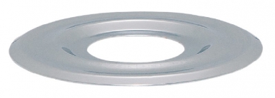 Rosace plate à moulure chromée ø 27 (3/4") (sachet 2 pièces). disponible abidjan cote d'ivoire.