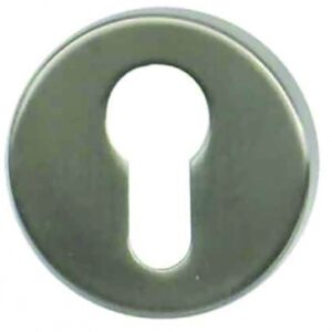 Rosaces de fonction rondes décoratives finition nickelée mat - clé i. disponible abidjan cote d'ivoire.