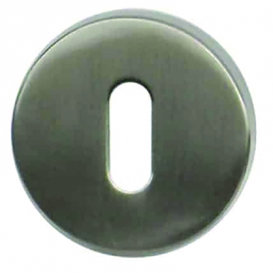 Rosaces de fonction rondes décoratives finition nickelée mat - clé l. disponible abidjan cote d'ivoire.