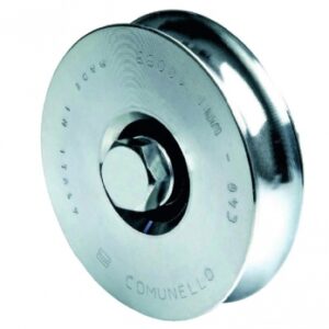 Roue à gorge ronde ø 120 x l 28 2 roul. disponible abidjan cote d'ivoire.