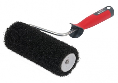 Rouleau roll'enduit - fibres noires en nylon 18 mm - haute résistance - pour enduit en pâte prêt à l'emploi, enduit pour machine airless, enduit au rouleau - 180 mm 2ème passe. disponible abidjan cote d'ivoire.