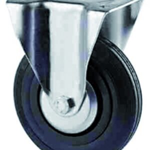 Roulette fixe standard à platine 137x105 mm ø 160 mm epxh 40x200 mm ch. disponible abidjan cote d'ivoire.