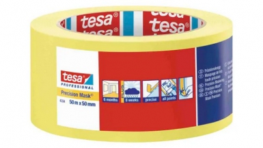 Ruban de masque de qualité supérieure pour des bords peints précis et lisses 50x50 mm - jaune. disponible abidjan cote d'ivoire.