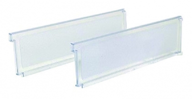 Séparateurs pour étagère panier 40 cm - lxpxh: 427x11x95 mm translucide par 2. disponible abidjan cote d'ivoire.