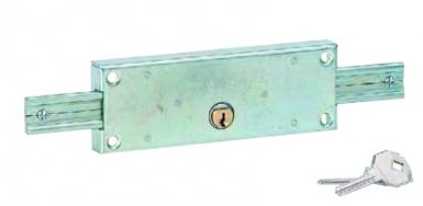 Sûreté pour rideau métallique cylindre ø 25 mm 157x55 mm. disponible abidjan cote d'ivoire.