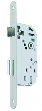 Série d15 - pêne dormant  et 1/2 tour clé l axe à 40 mm entraxe 70 c7 bouts ronds 1 clé blanc droite sans gâche. disponible abidjan cote d'ivoire.