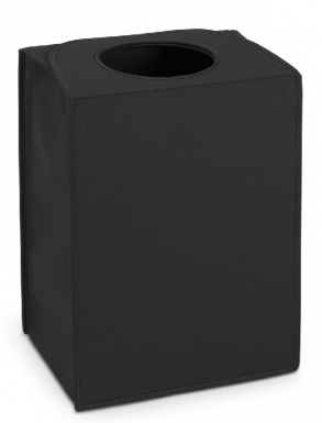 Sac à linge transportable, rectangulaire - 50 litres - coloris noir. disponible abidjan cote d'ivoire.