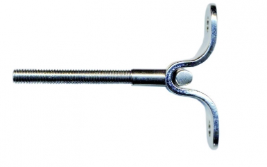 Sachet de 5 supports / câble m6 droite articulé acier inox. disponible abidjan cote d'ivoire.