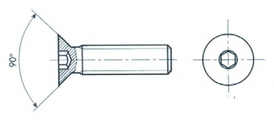 Sachet de 5 vis inox 316 m6x25. disponible abidjan cote d'ivoire.