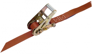 Sangle à cliquet 35 mm 6 m - crochet fermé - orange. disponible abidjan cote d'ivoire.