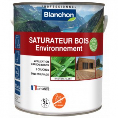 Saturateur bois environnement biosourcé - rendement indicatif : 10 m²/l/couche - aspect mat - bois clair - cond. disponible abidjan cote d'ivoire.