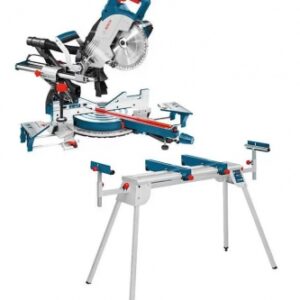 Scie à onglets radiale gcm 8 sj 1600w + table de travail gta 2600. disponible abidjan cote d'ivoire.