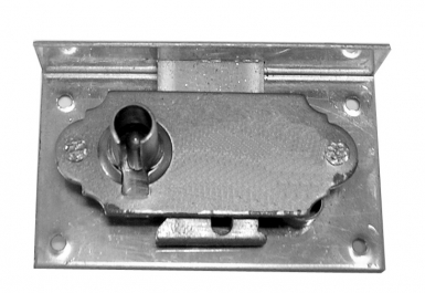 Serrure de tiroir n°340 - laiton limé a 80​ ​. disponible abidjan cote d'ivoire.