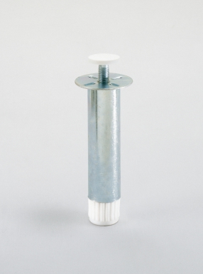 Set de 4 pieds cuisine acier zingué et plastique tube ø 28 mm 100 mm​ ​. disponible abidjan cote d'ivoire.