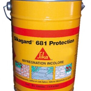 Sikagard 681 protection - imprégnation pour sol - incolore - 3 l. disponible abidjan cote d'ivoire.
