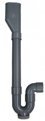 Siphon de machine à laver double en pvc, sortie horizontale ø 40. disponible abidjan cote d'ivoire.