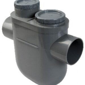 Siphon disconnecteur sans bouchon inférieur df ø 125 - h: 129 a: 227 m: 382. disponible abidjan cote d'ivoire.