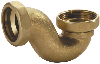 Siphon s "- entrée1 1/2 - sortie 1 1/2 - h: 45 - sortie jc ø 40 - laiton. disponible abidjan cote d'ivoire.