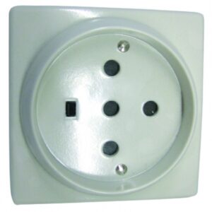 Socle 3p+n+t 32a plastique plaque 100x100 mm fixation à vis col. disponible abidjan cote d'ivoire.