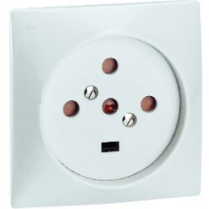 Socle à encastrer 3p+n+t 20a avec éclips de protect. disponible abidjan cote d'ivoire.